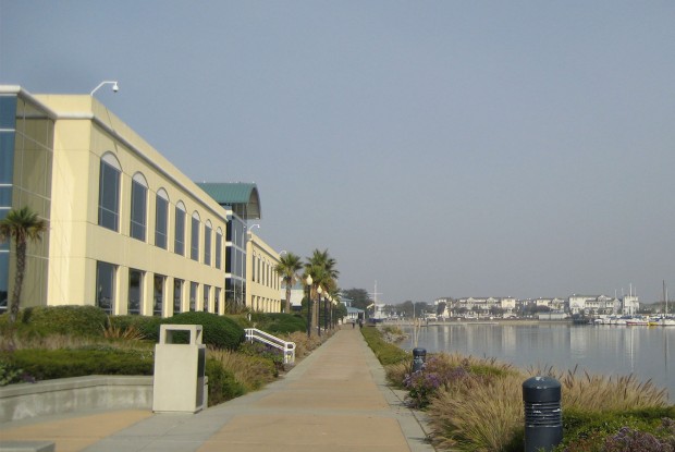 This building, located at 1450 Marina Way, is one of the locations being considered for a state-run call center. (Photo provided by owner Richard Poe at Virtual Development Corporation)